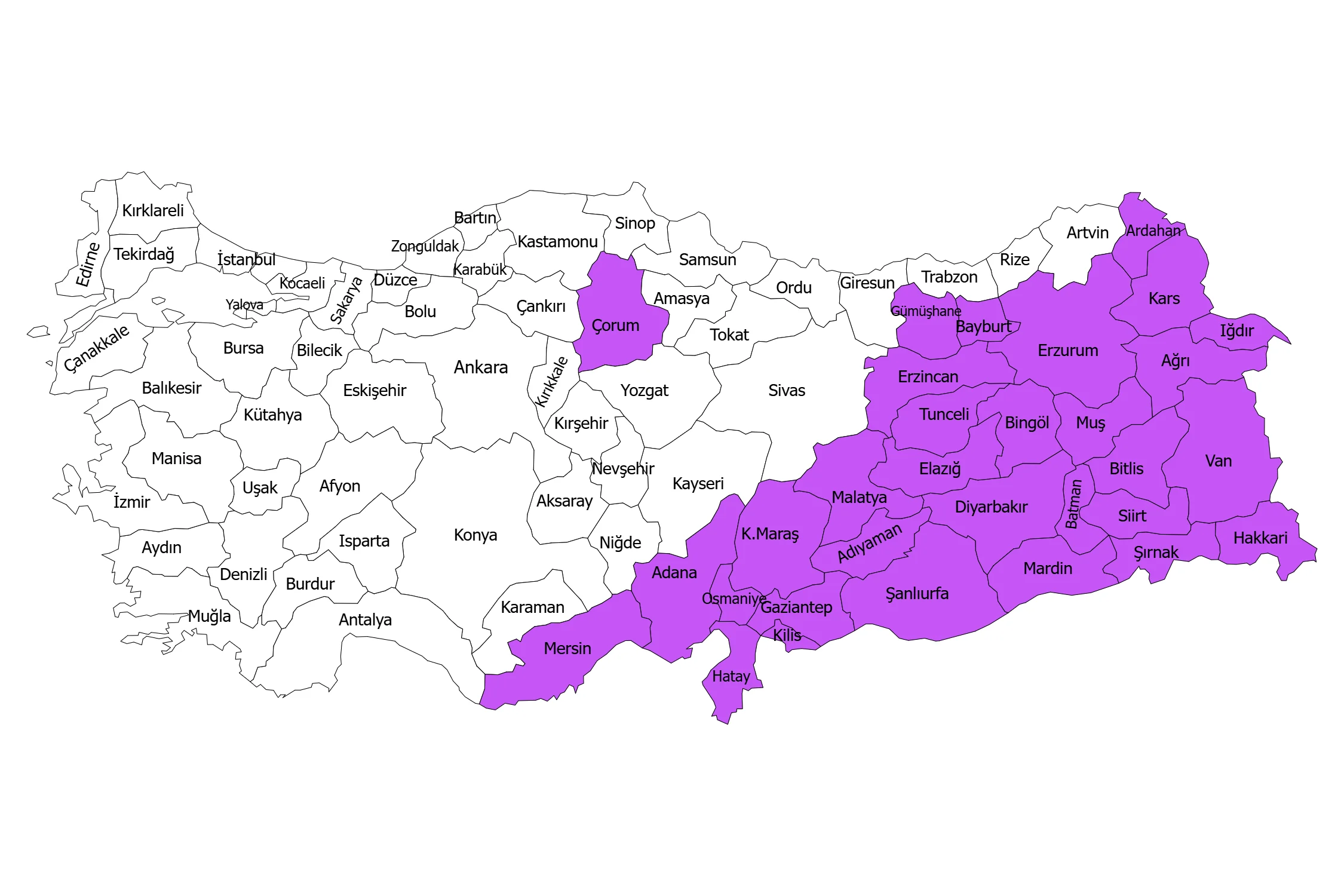 Yıldız Dolu (Kutulu) 3. Bölge İllere Özel